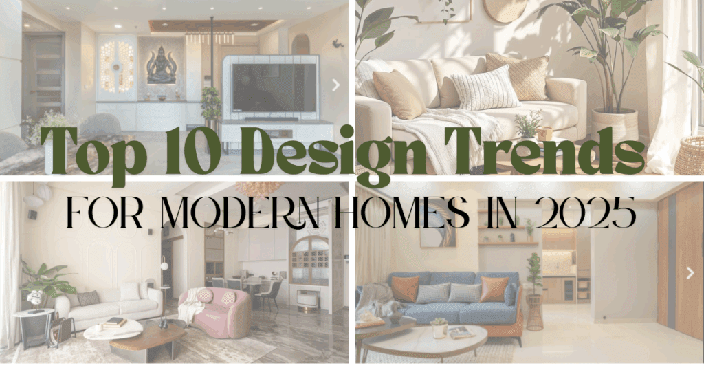Top design trends for modern homes in 2025