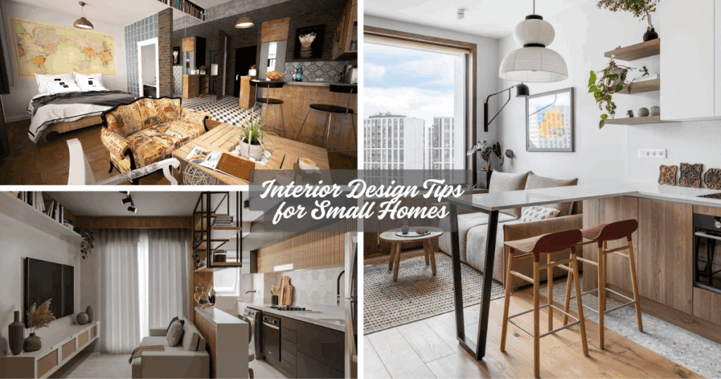 Interior design tips for small homes