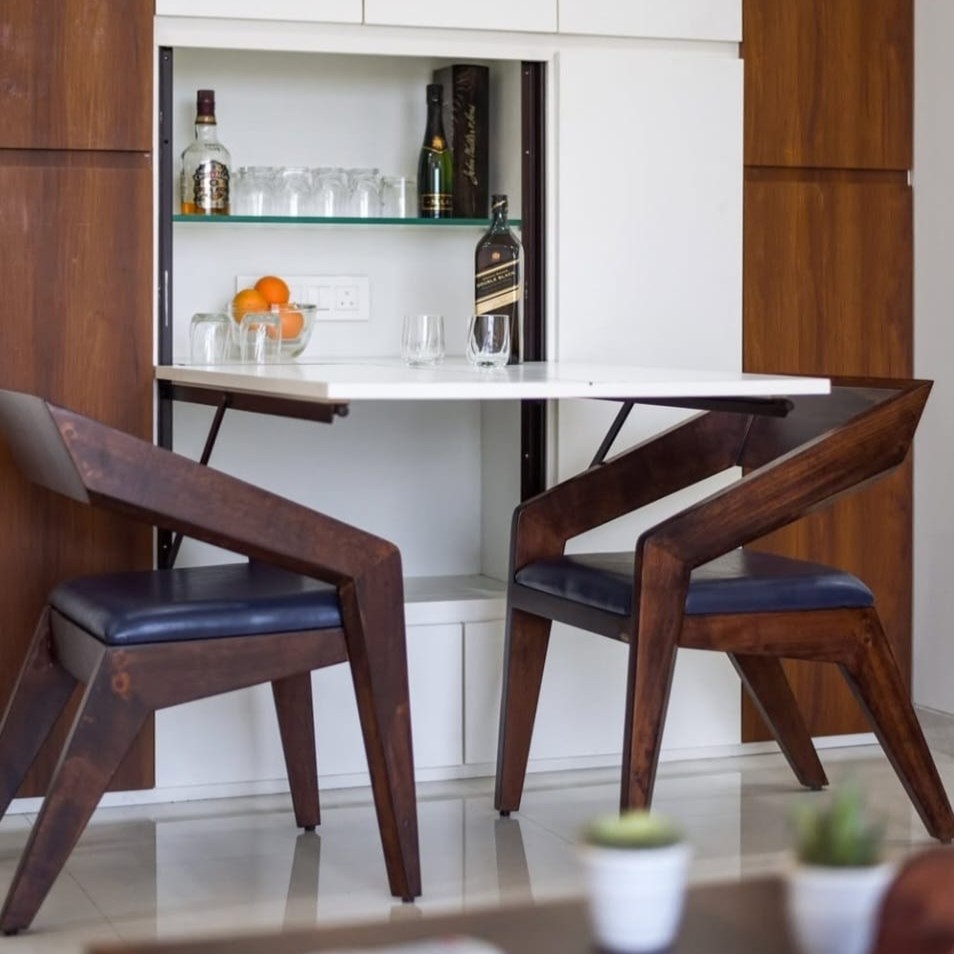 Foldable space-saving furniture for homes