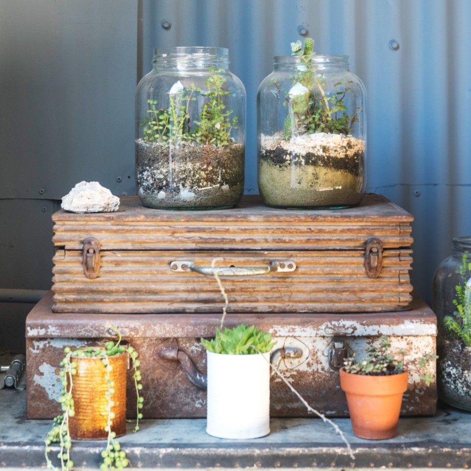 Recycled Materials for Planters