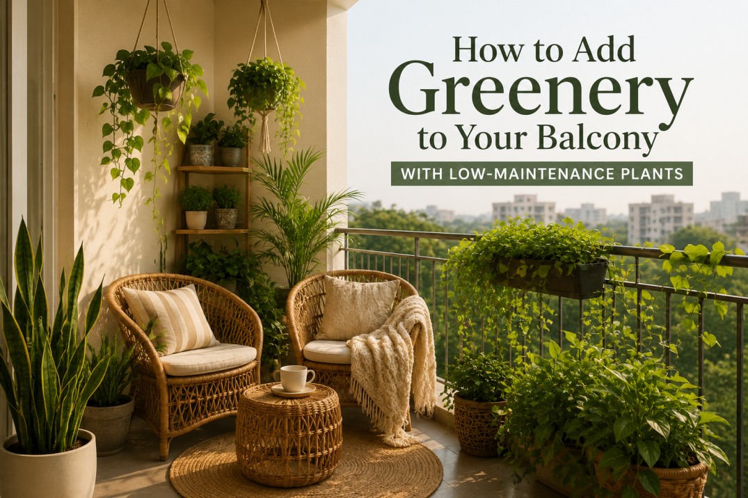 Read more about the article How to Add Greenery to Your Balcony with Low-Maintenance Plants