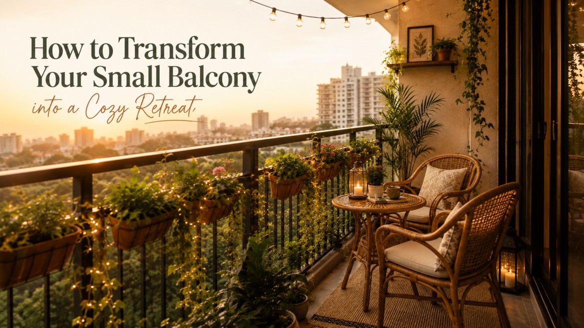 Read more about the article How to Transform Your Small Balcony into a Cozy Retreat