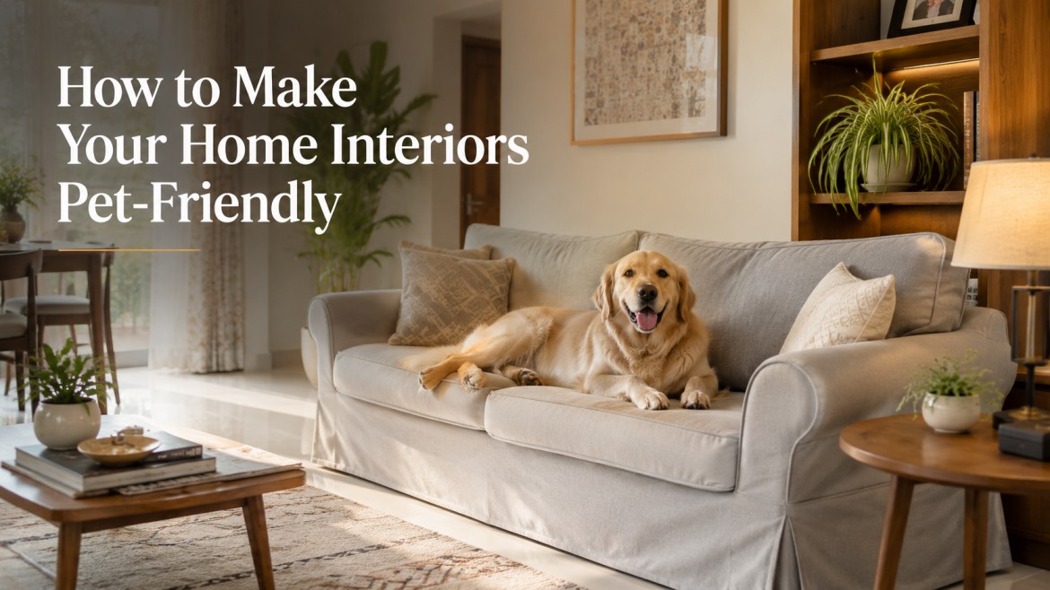 Read more about the article How to Make Your Home Interiors Pet-Friendly