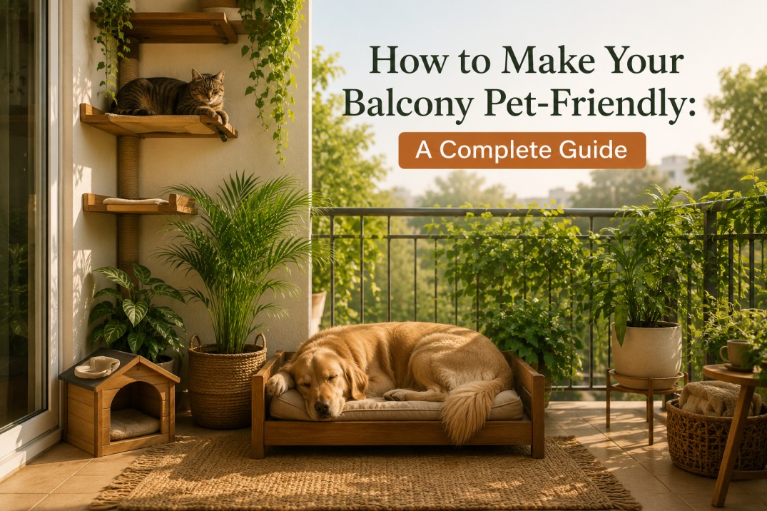 Read more about the article How to Make Your Balcony Pet-Friendly: A Complete Guide