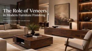 Read more about the article The Role of Veneers in Modern Furniture Finishing