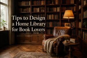 Read more about the article Tips to Design a Home Library for Book Lovers