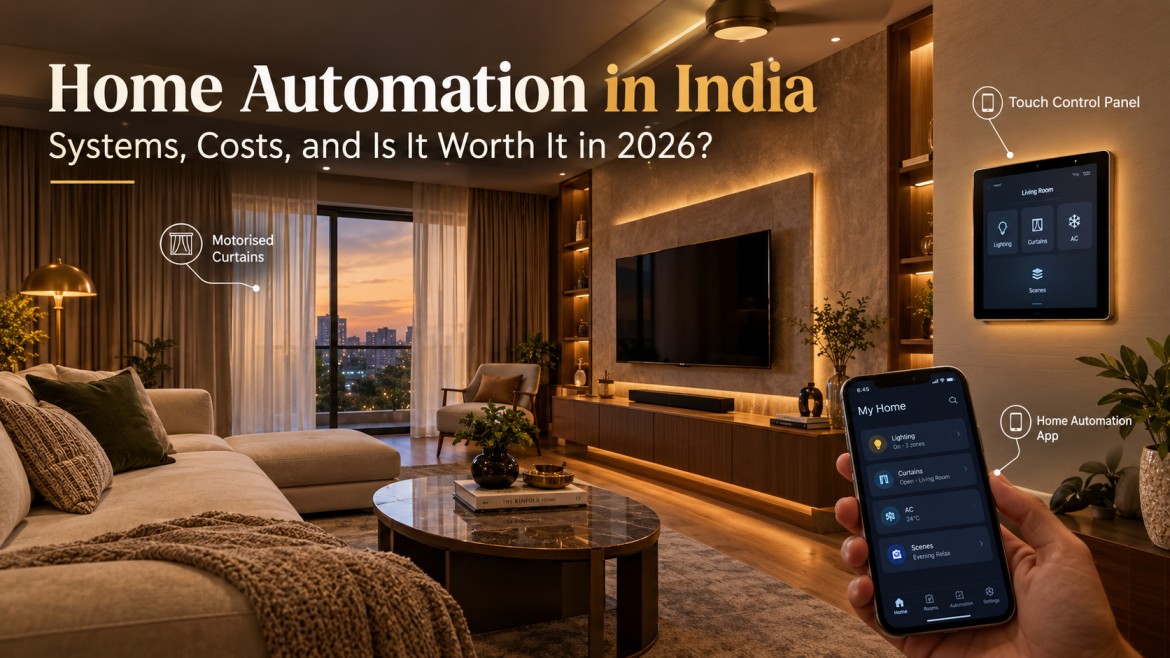 Read more about the article Home Automation in India: Systems, Costs, and Is It Worth It in 2026?